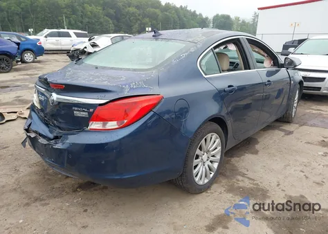 2011 Buick Regal Cxl Turbo Russelsheim from USA, damaged, VIN W04GX5GV2B1079817